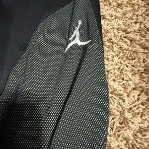Jordan Black and White Athletic Pants